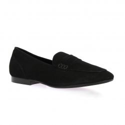 Reqins Ballerines cuir velours noir