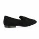 Reqins Ballerines cuir velours noir