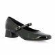 Reqins Ballerines cuir vernis noir