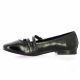 Reqins Ballerines cuir vernis noir