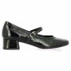 Reqins Ballerines cuir vernis noir