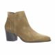 Vidi studio Boots cuir velours taupe