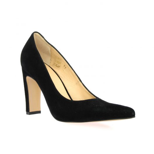 Vidi studio Escarpins cuir velours noir