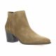 Vidi studio Boots cuir velours taupe