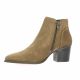 Vidi studio Boots cuir velours taupe