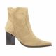 Vidi studio Boots cuir velours camel