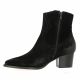 Vidi studio Boots cuir velours noir