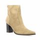 Vidi studio Boots cuir velours camel