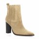 Vidi studio Boots cuir velours camel