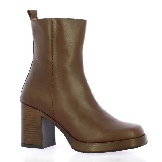 Belang Boots cuir cognac