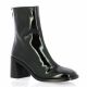 Belang Boots cuir vernis noir