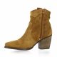 Creator Boots cuir velours camel