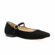 Exit Babies cuir velours noir