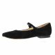 Exit Babies cuir velours noir