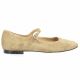 Exit Babies cuir velours camel