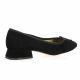 Exit Ballerines cuir velours noir