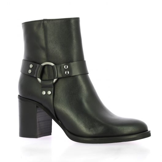 Debutto donna Boots cuir noir