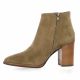 Pao Boots cuir velours taupe