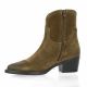 Pao Boots cuir velours taupe