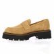 Exit Mocassins cuir velours camel