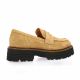 Exit Mocassins cuir velours camel