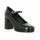 Sofia costa Babies cuir vernis noir