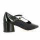 Sofia costa Babies cuir vernis noir