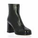 Sofia costa Boots cuir vernis noir