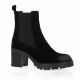 We do Boots cuir velours noir