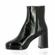 Sofia costa Boots cuir vernis noir