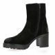 We do Boots cuir velours noir