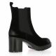 We do Boots cuir velours noir