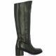 Gianni crasto Bottes cuir noir