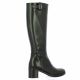 Gianni crasto Bottes cuir noir