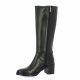 Gianni crasto Bottes cuir noir