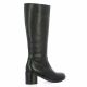 Gianni crasto Bottes cuir noir