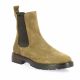 Debutto donna Boots cuir velours camel