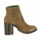 Debutto donna Boots cuir velours taupe