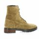 Pao Boots cuir velours camel