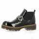 Pao Boots cuir vernis noir