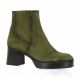 Anyo Boots cuir velours kaki