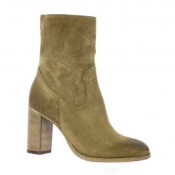 Gianni crasto Boots velours camel