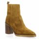 Alpe Boots cuir velours cognac