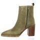 Alpe Boots cuir velours taupe