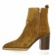 Alpe Boots cuir velours cognac