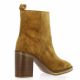 Alpe Boots cuir velours cognac