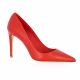 Giancarlo Escarpins cuir rouge