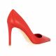 Giancarlo Escarpins cuir rouge