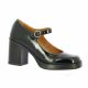 Belang Mocassins cuir vernis noir