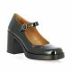 Belang Mocassins cuir vernis noir